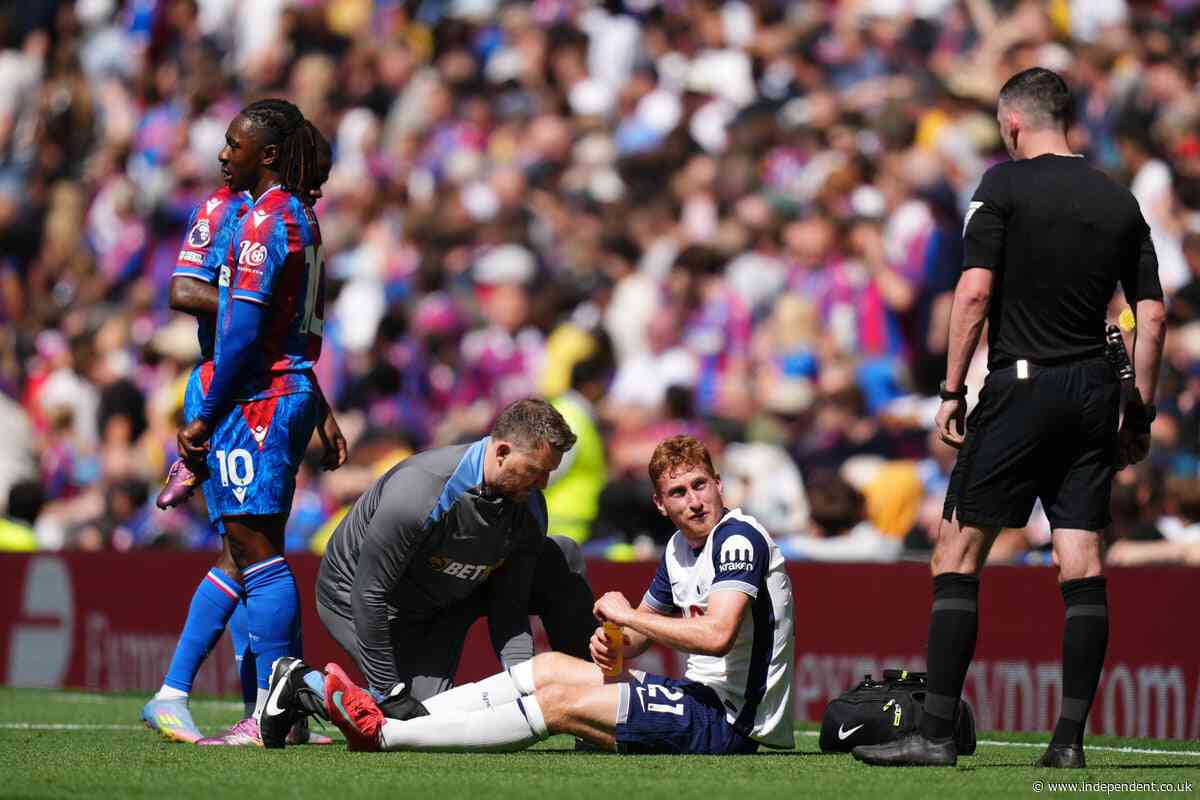 Dejan Kulusevski undergoes surgery a week out from Tottenham’s Europa League final