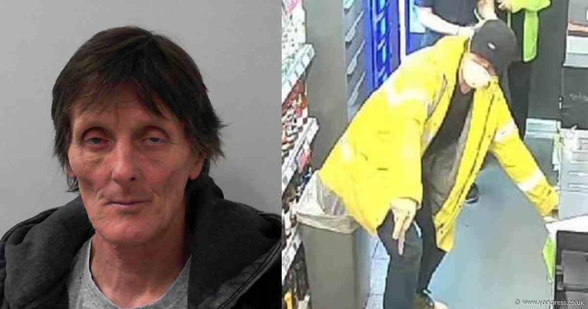 Knife-wielding civil engineer jailed for 'frightening' garage robberies