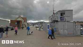 Man dies after car plunges into sea from pier