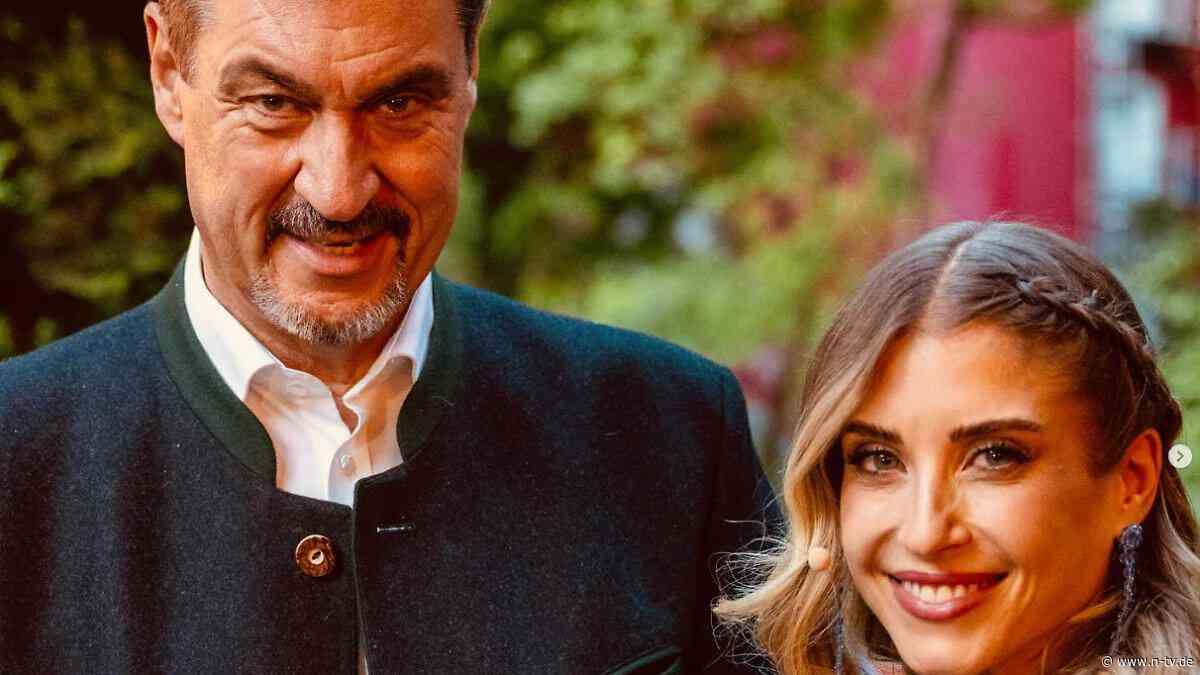 Im Flirt mit Cathy Hummels: Markus Söder spricht über seinen ersten Kuss