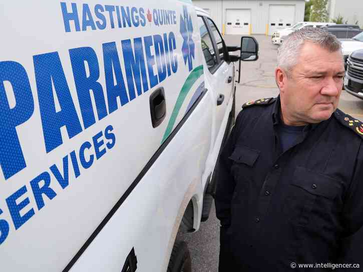 Hastings-Quinte paramedic staffing improving, but more needed: chief
