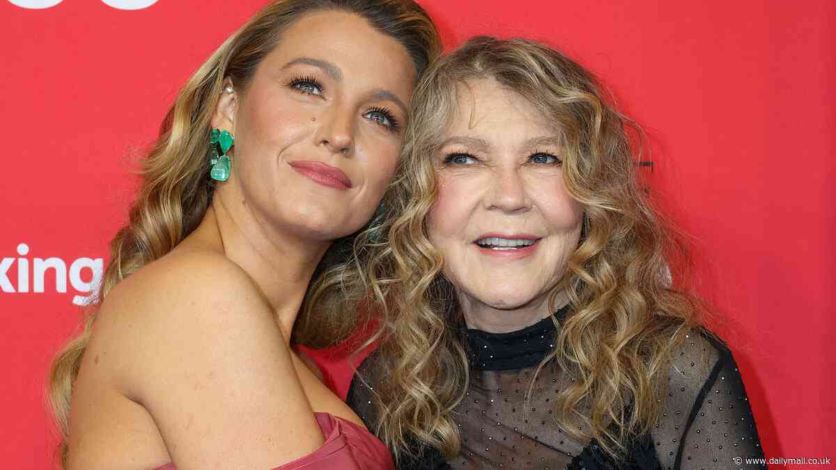 REVEALED: Blake Lively's mother, 77, was a stunning model from Georgia who 'worked hard' to raise her 5 kids