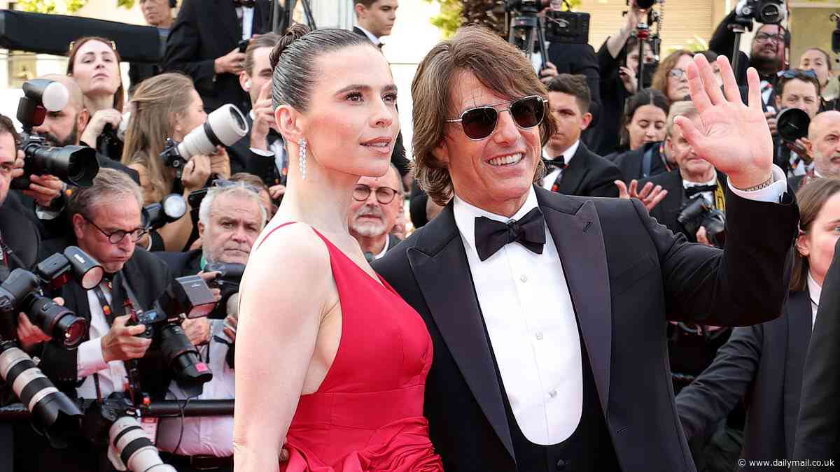 Eva Longoria and Heidi Klum dazzle in glitzy gowns while Andie MacDowell is suited and booted at Tom Cruise's Mission Impossible premiere during Cannes Film Festival