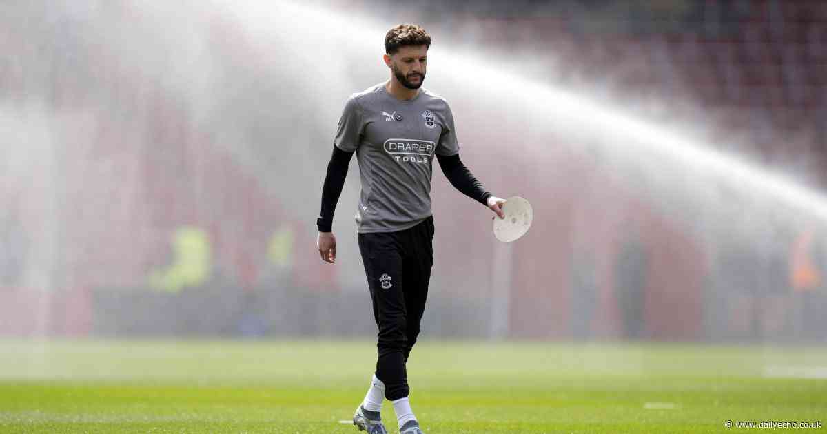 'Not in my thinking' - Final St Mary's appearance not planned for Lallana