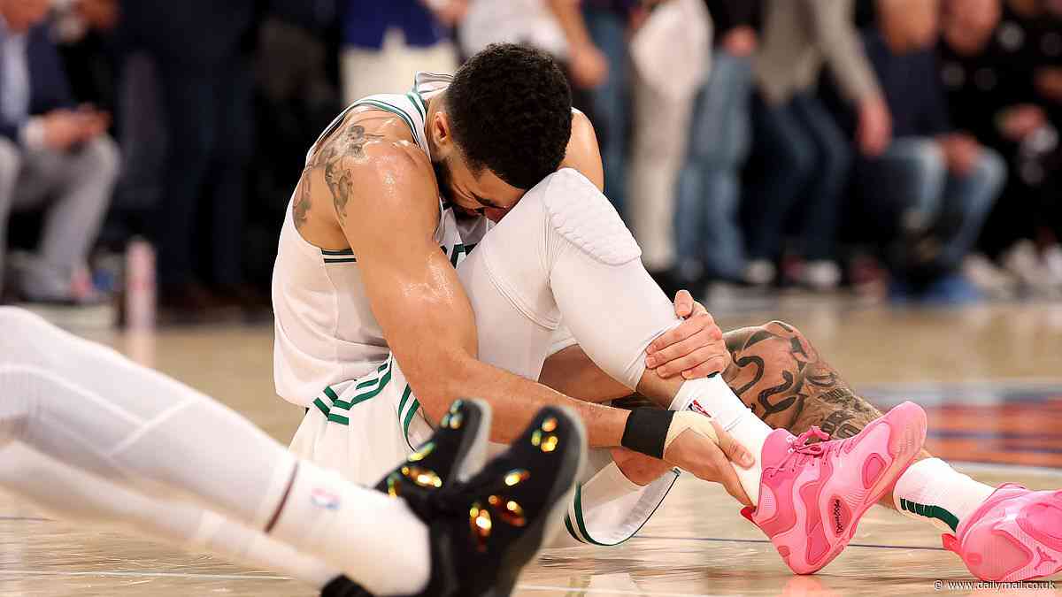 Fox Sports hosts blasted for tone-deaf commentary after devastating Jayson Tatum Achilles injury