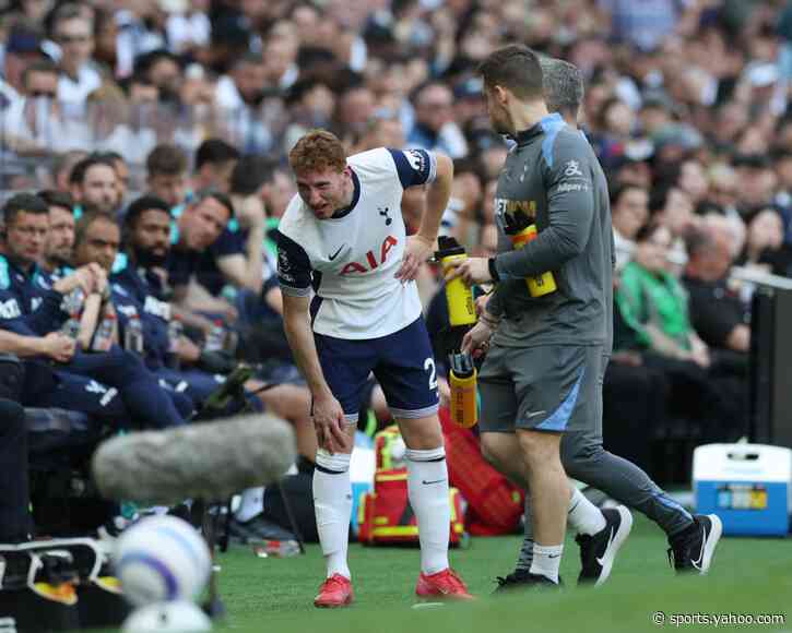 Tottenham’s Dejan Kulusevski to miss Europa League final after knee surgery