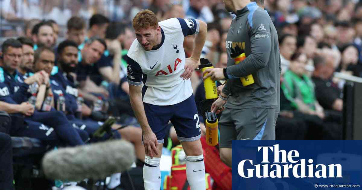Tottenham’s Dejan Kulusevski to miss Europa League final after knee surgery