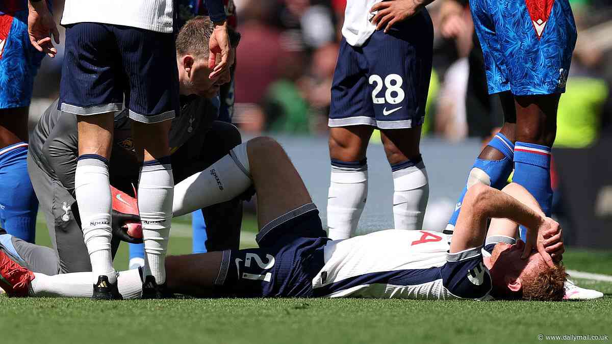 Spurs star Dejan Kulusevski set to miss Europa League final clash with Man United in huge blow to Ange Postecoglou