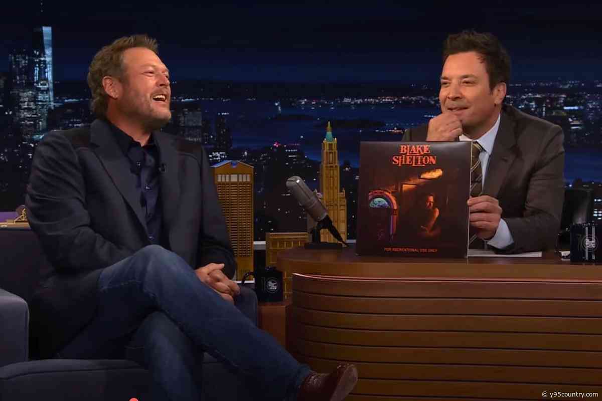 Jimmy Fallon Rips on Blake Shelton’s New Album Cover [Watch]