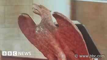 'Irreplaceable' eagle lectern stolen from church