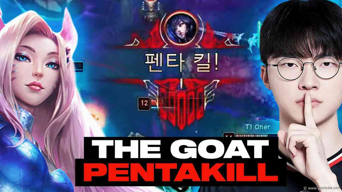 Faker STILL SILENCING his doubters in 2025 | TOP 5 LOL ESPORTS PLAYS