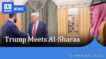 Trump meets with Syrian leader al-Sharaa, secures Boeing deal with Qatar