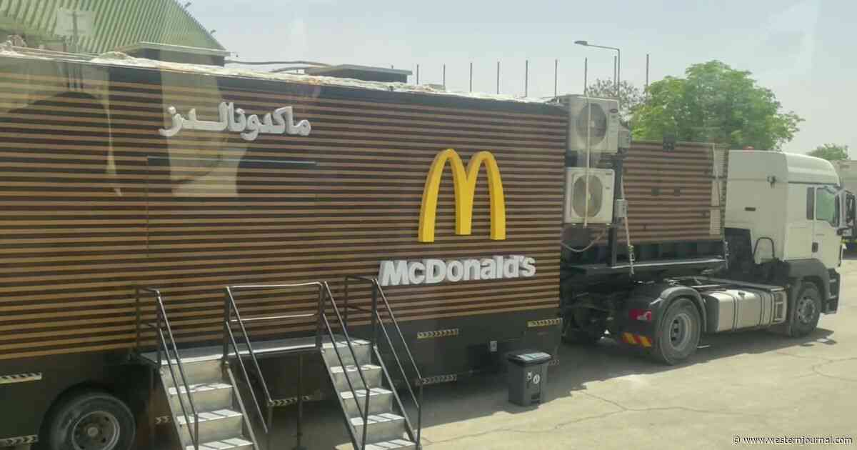 It's an Actual Mobile McDonald's, And Even Trump's Jaw Had to Hit the Floor When It Rolled Up