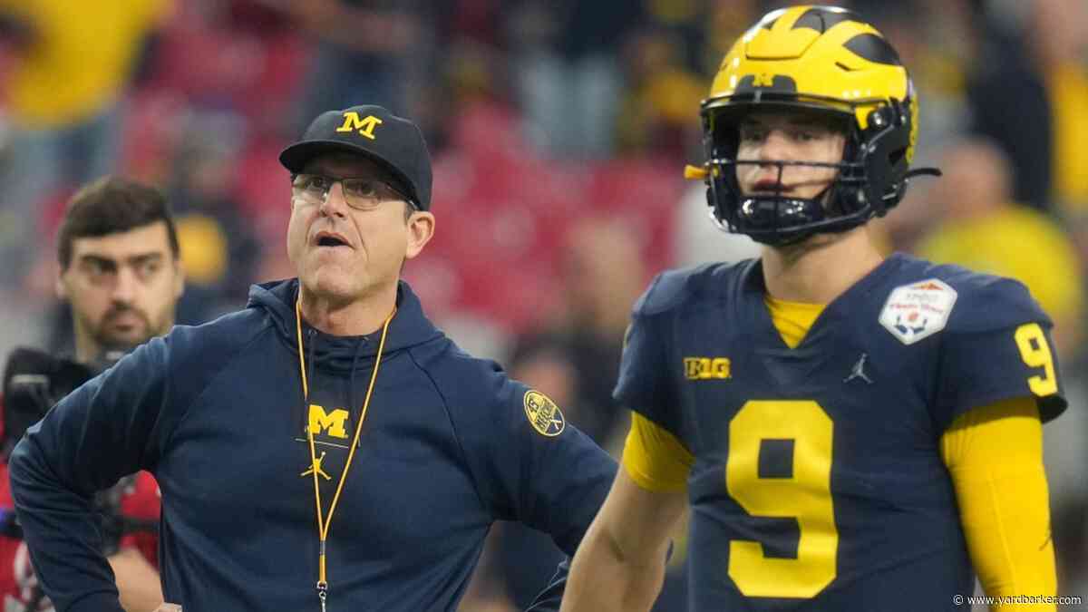 Report: Jim Harbaugh, Chargers to host JJ McCarthy, Vikings on Week 8’s Thursday Night Football