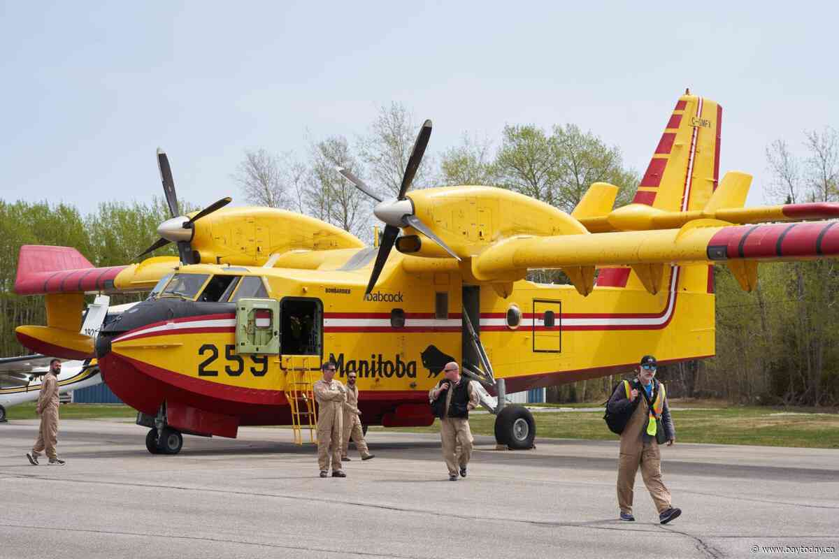 Man, woman found dead as crews battle wildfire in Manitoba, police say