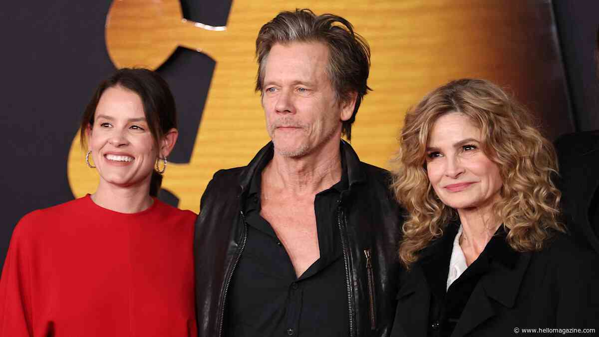 Kevin Bacon called out by Kyra Sedgwick and daughter Sosie in glimpse inside mid-century family home