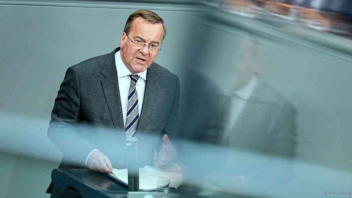 Wehrdienst "zunächst" freiwillig: Pistorius: Ohne Freiwillige kommt die Pflicht