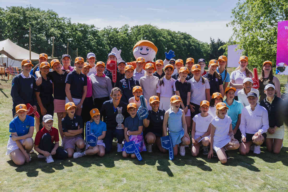 33 meisjes in de watten gelegd tijdens Pro-Am en Q&A met Anne van Dam: 'Wat is je grootste golfblunder?'