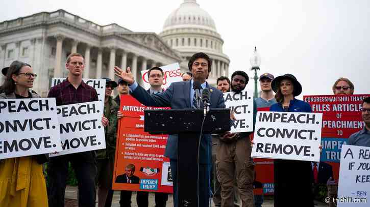 Dems press impeachment sponsor to abandon the effort — to no avail
