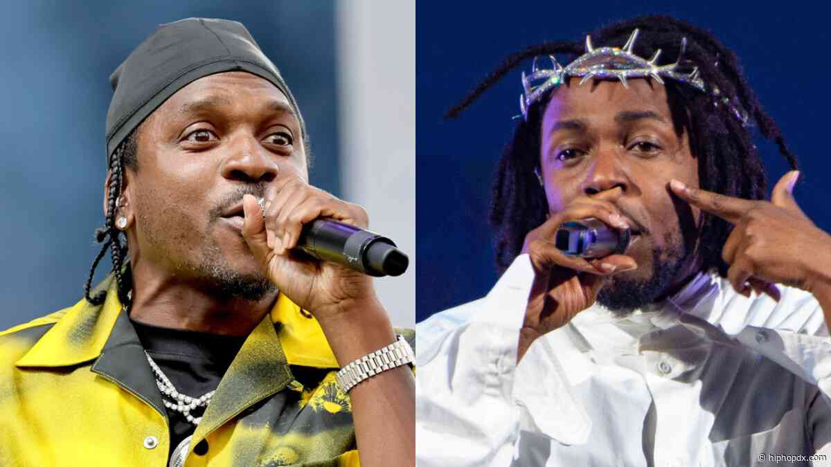 Pusha T Spotted Vibing At Kendrick Lamar Concert