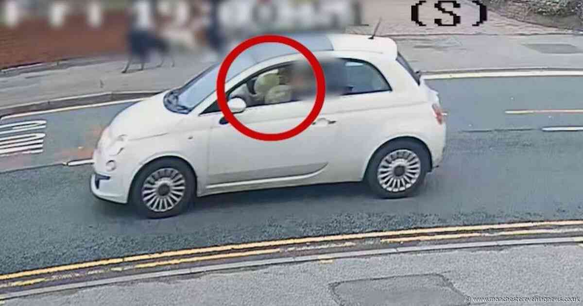 The disgraceful Fiat 500 driver caught out doing balloons behind wheel before ruining woman's life forever