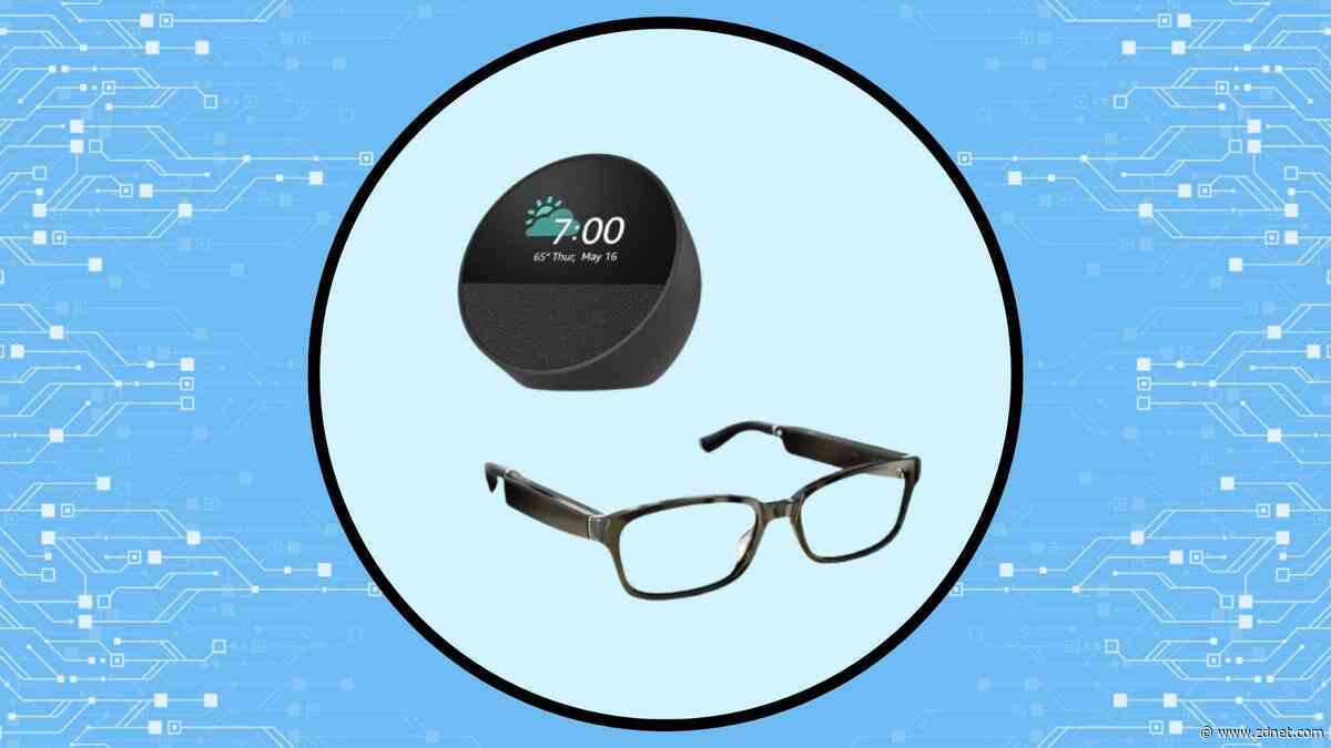 This Amazon Echo Frames deal comes with an Echo Spot (and it's cheaper than Meta Ray-Bans)