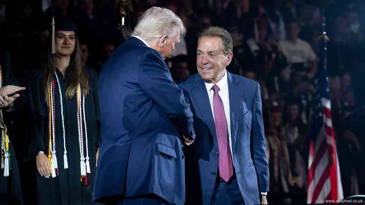 College football icon Nick Saban takes brutal swipe at Donald Trump after being chosen to chair NIL commission
