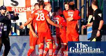 Leyton Orient stun Stockport in shootout to reach League One playoff final