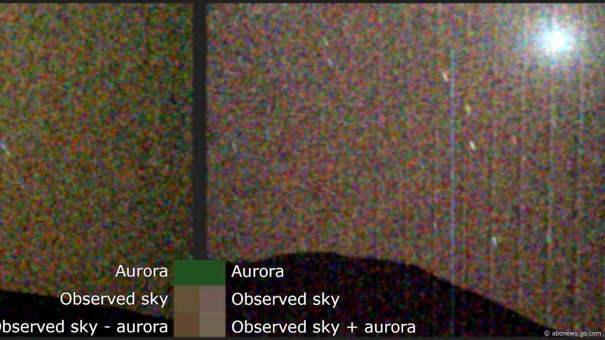 NASA rover spies the first aurora at Mars that's visible to the human eye