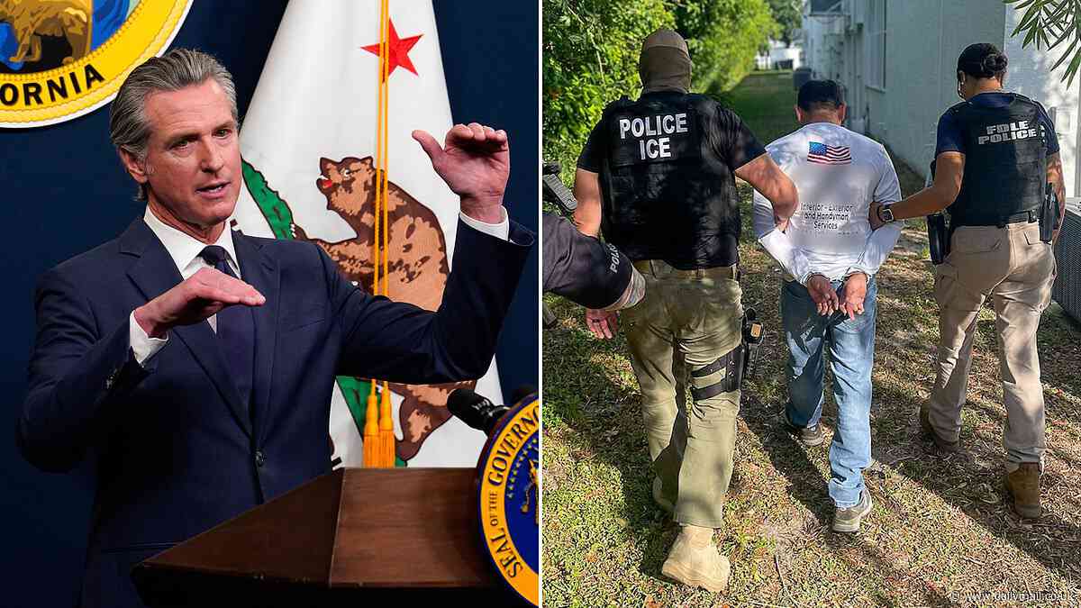 Woke Gavin Newsom TURNS on illegal migrants as bizarre Democrat policy threatens to bankrupt deep blue state