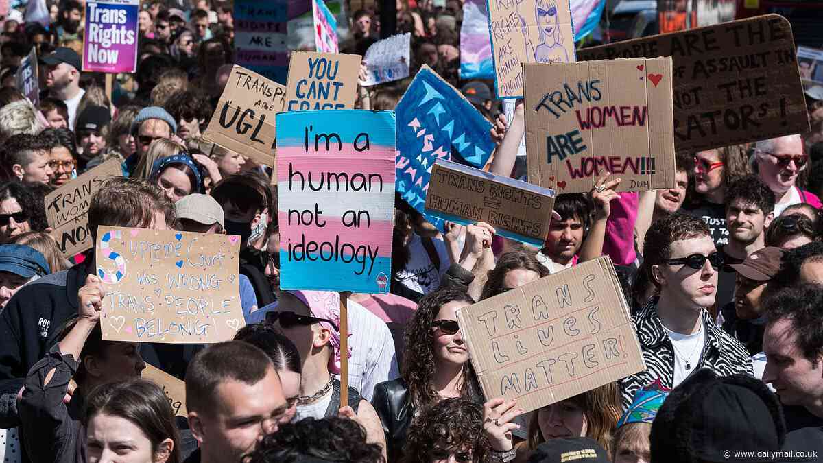 Soaring numbers of children waiting for specialist gender care on the NHS - with 157 aged under ten-years-old