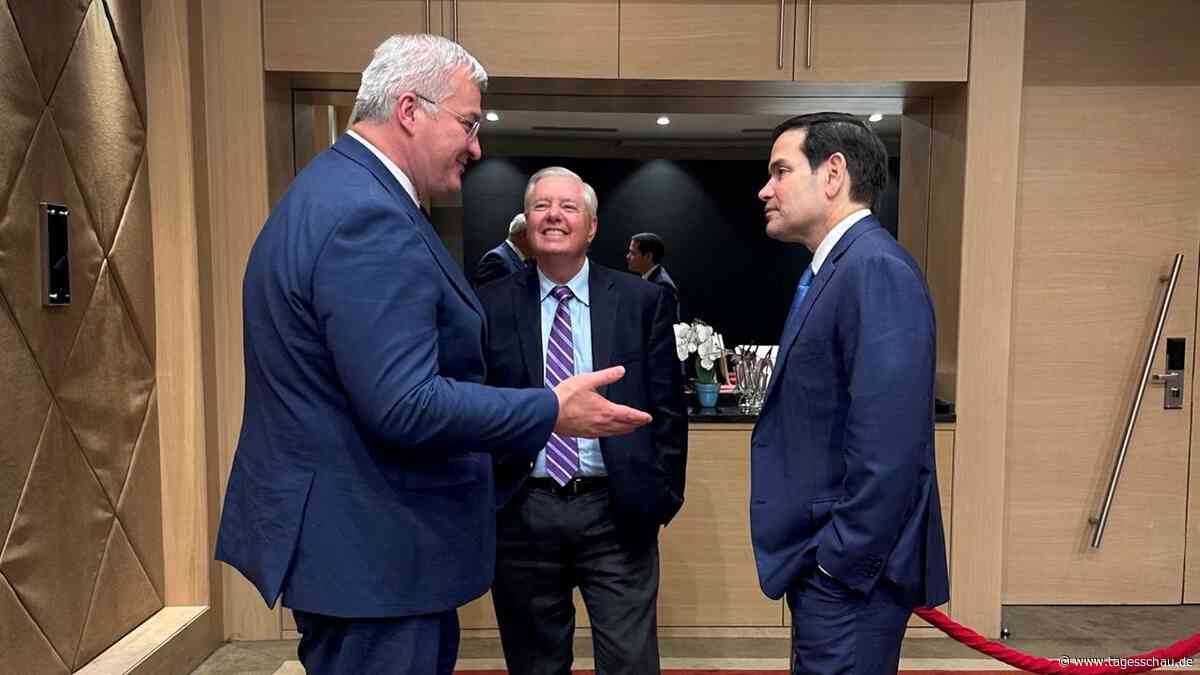Ukraine-Liveblog: ++ Ukraines Außenminister trifft US-Kollegen Rubio ++