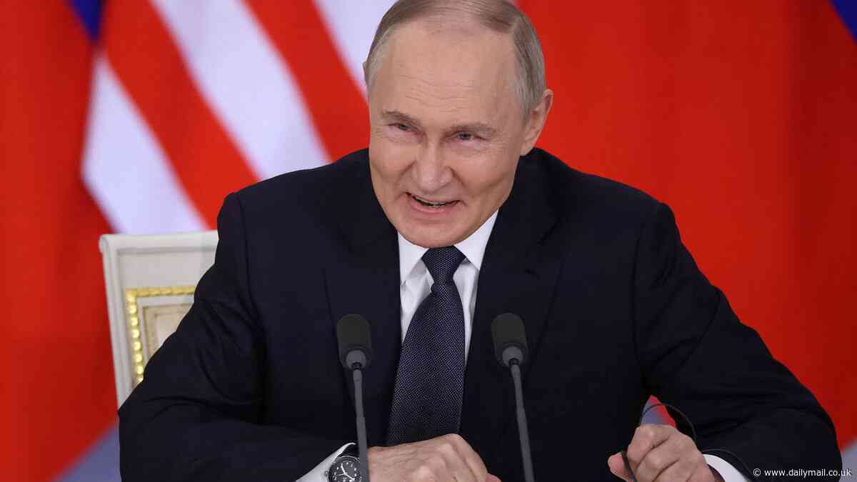 Putin is a 'dead man walking' and rarely steps foot outside the Kremlin, experts claim - as Russian dictator's name is left off delegation joining peace talks with Ukraine in Turkey
