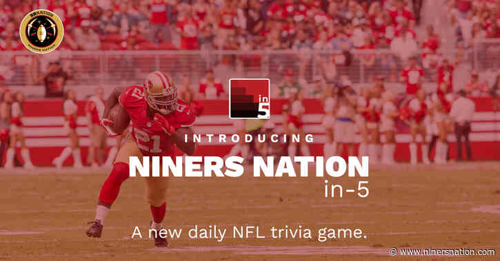 Can you guess this 49ers DB in today’s in-5 trivia game?