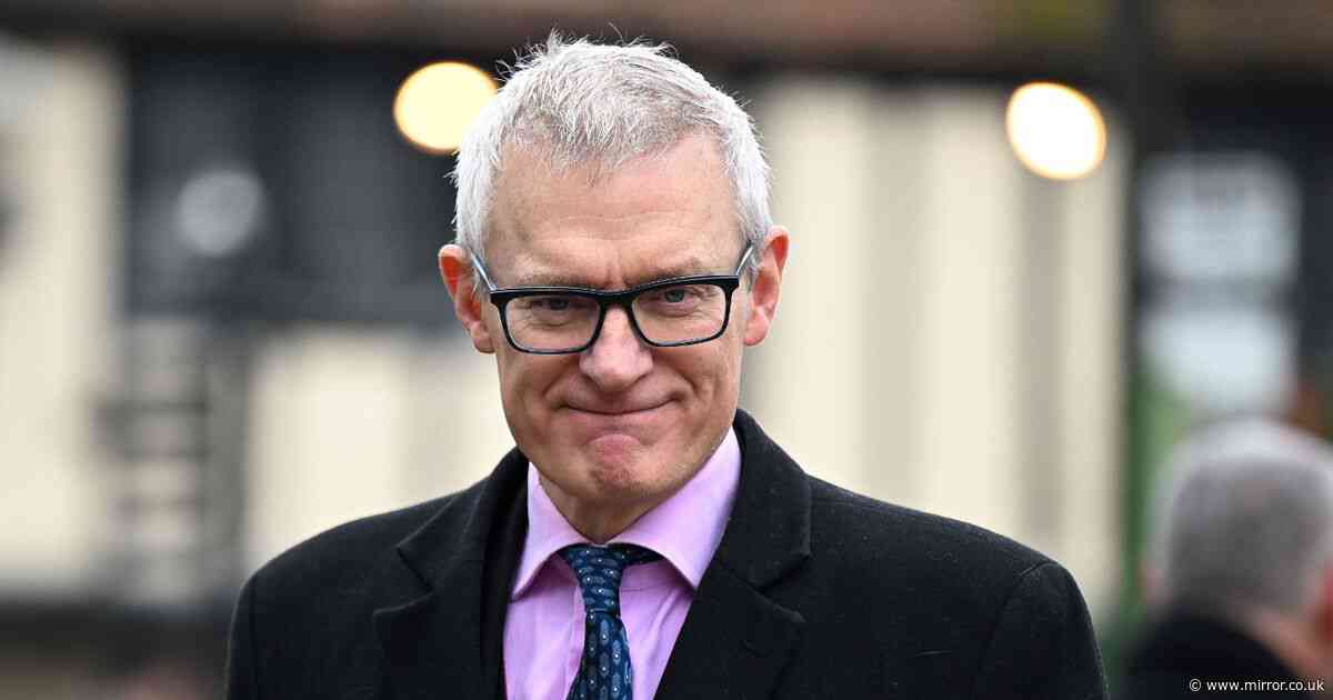 Jeremy Vine says 'best wishes' after making music legend's son lose his driving licence