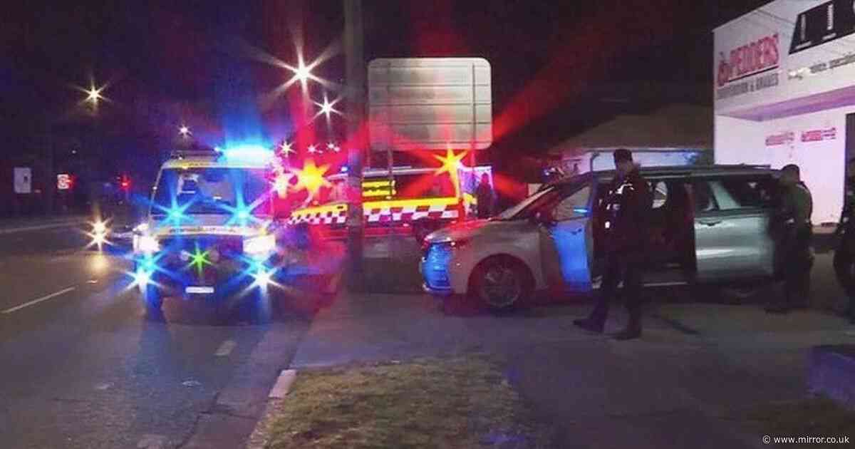 Urgent manhunt as Australian Border Force officers attacked by violent yob