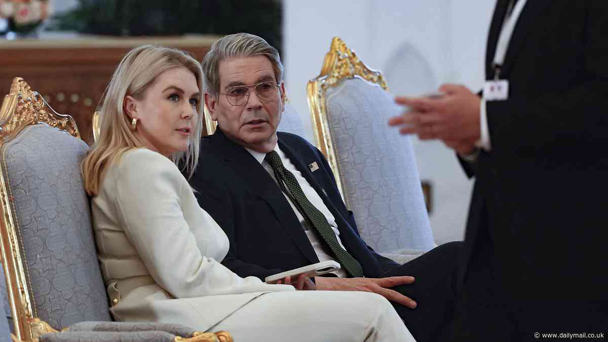 Trump's MAGA ladies steal the show during grand Middle East tour.... with one notable absence