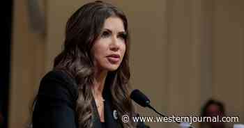 Watch: Noem Gets Under Skin of Testy Democratic Rep. with 'Maryland Man' Response