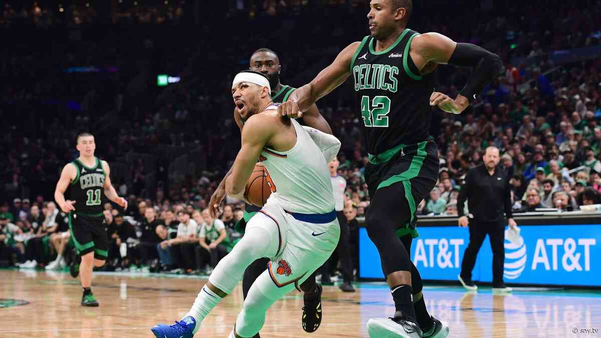 Knicks fail to close out Celtics after poor second half, fall 127-102 in Game 5