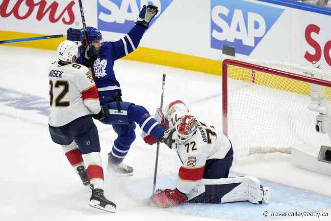 Panthers wallop listless Leafs 6-1 in Game 5 to take 3-2 series lead