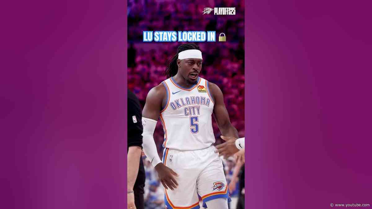Shoutout Lu the BEAST 😤 #nba #okcthunder