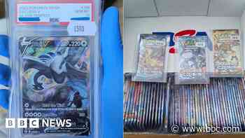 Man held after Pokémon cards worth £250k seized