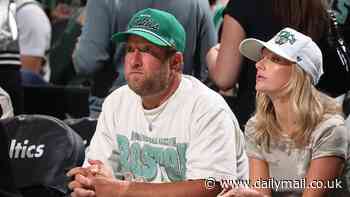 Dave Portnoy, 48, hard launches his girlfriend, 26, in rare courtside appearance at Knicks-Celtics game