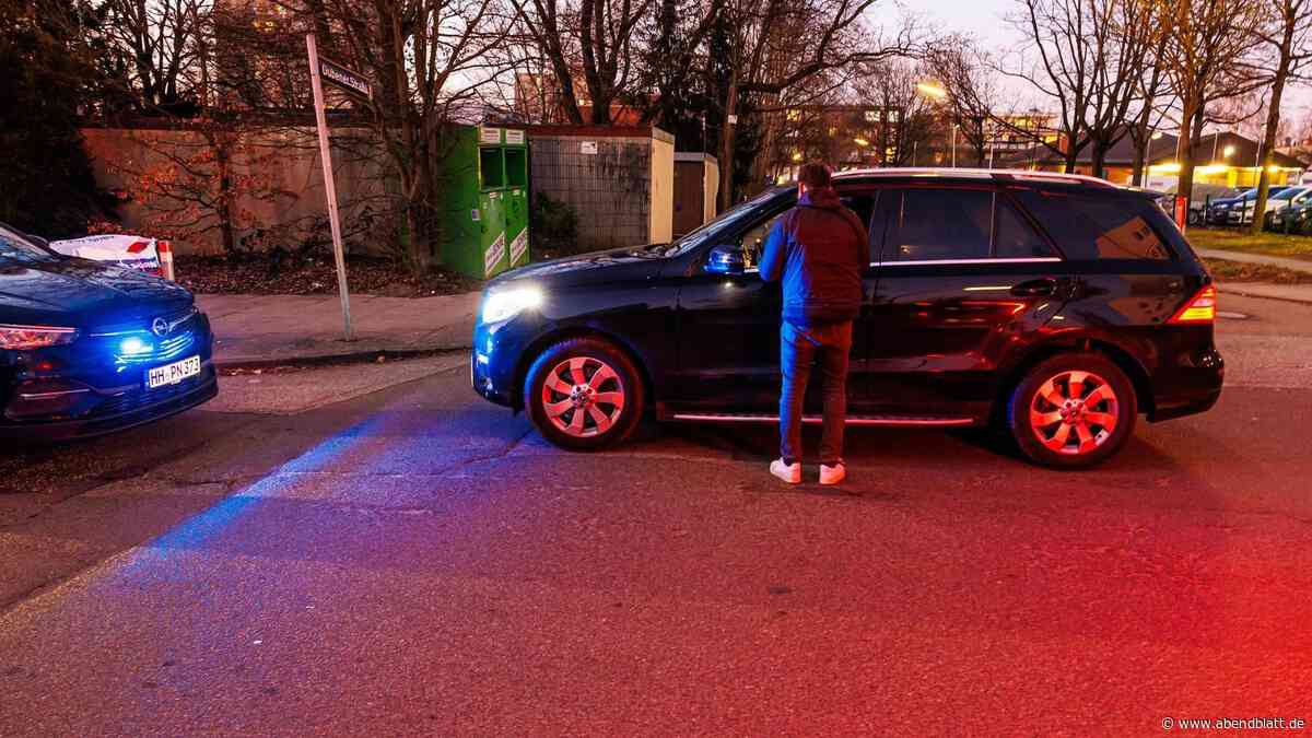 Waffe bei Polizeikontrolle: Fahrer greift plötzlich zum Hosenbund