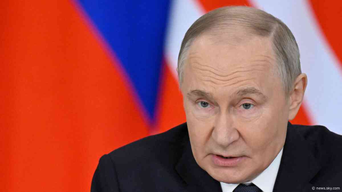 Putin not listed in Russian delegation for talks with Ukraine in Turkey - and Trump also not attending