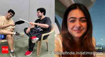 Samay shares PICS with Tanmay and Apurva Mukhija