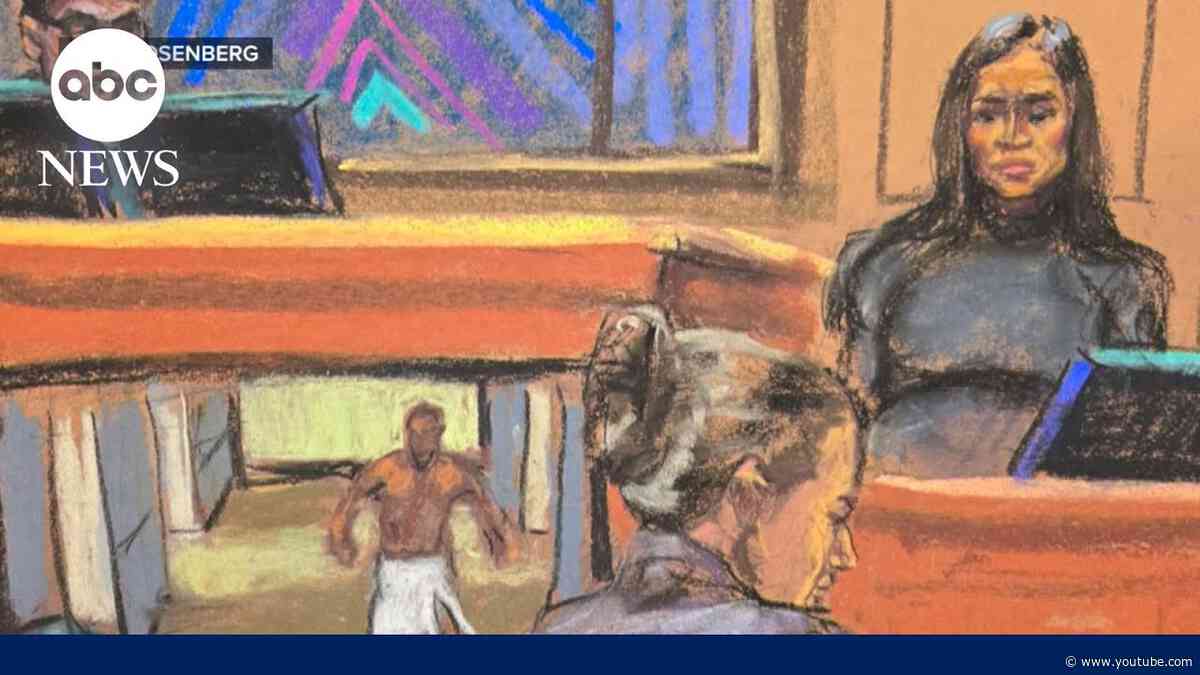 Cassie Ventura testifies about first time Combs allegedly beat her