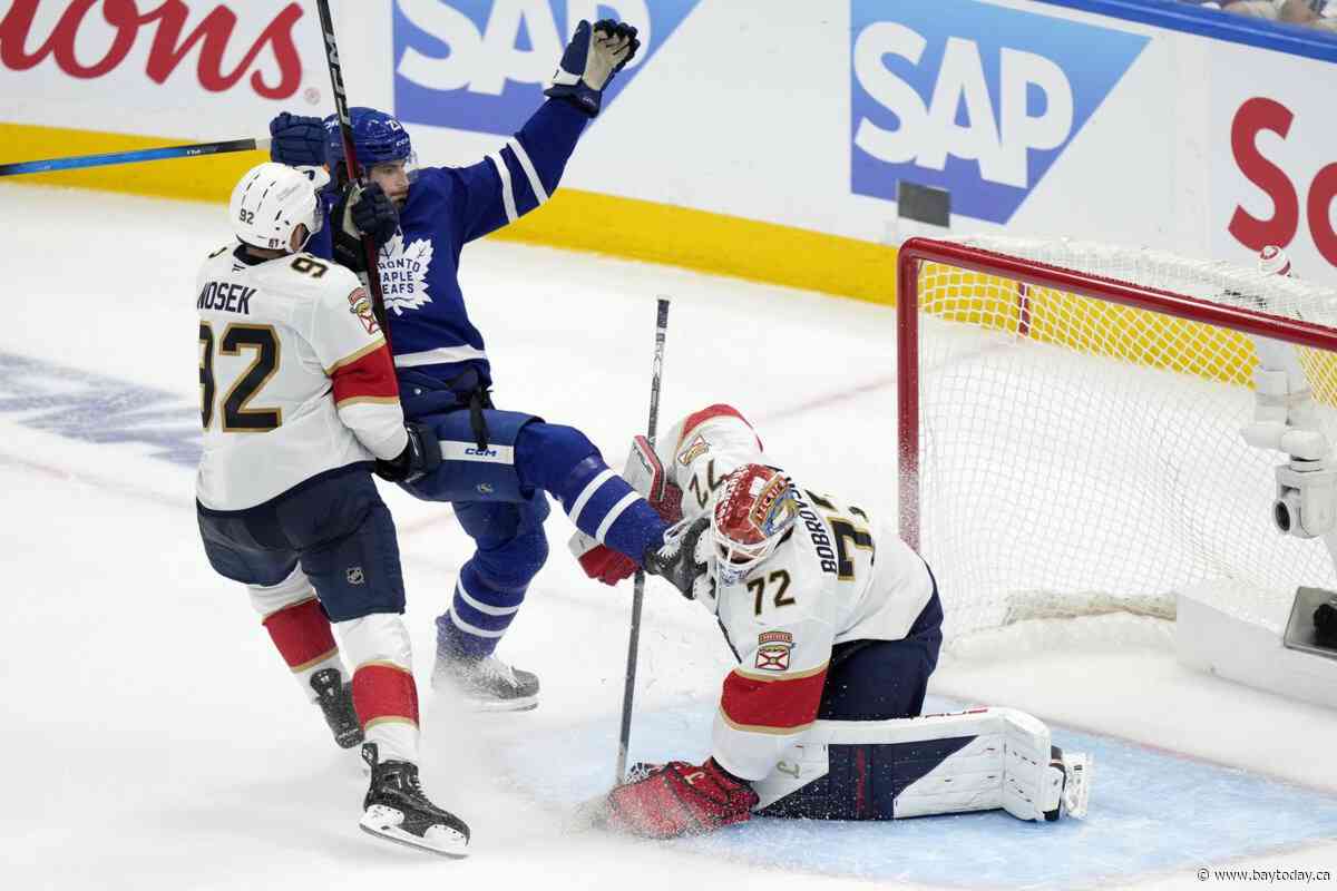 'They owned us': Panthers wallop listless Leafs 6-1 in Game 5 to take 3-2 series lead