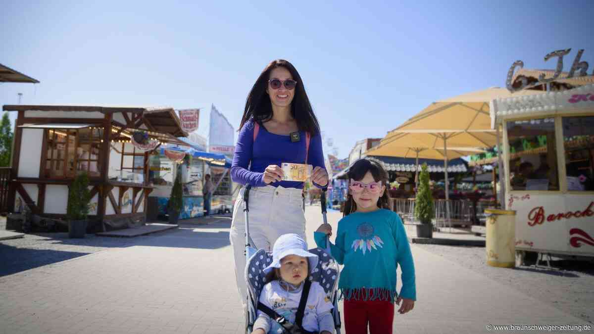 Wie weit kommt eine Familie mit 50 Euro auf der Frühjahrsmesse?