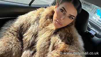 Married At First Sight star hits back after being slammed for wearing 'fur' to Fashion Week after animal skins are 'banned' at the annual event
